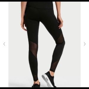 Victoria secret knockout black mesh leggings